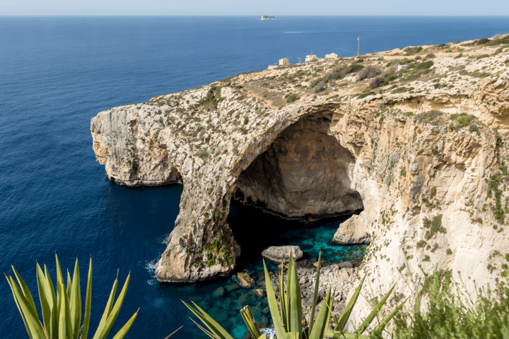 Blaue Grotte auf Malta