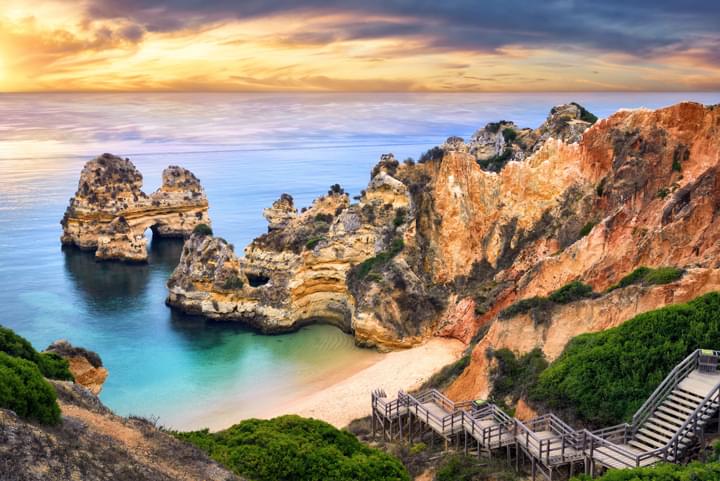 Strand in Lagos, Algarve