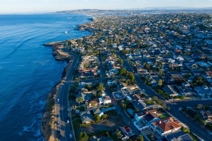 Blick auf San Diego