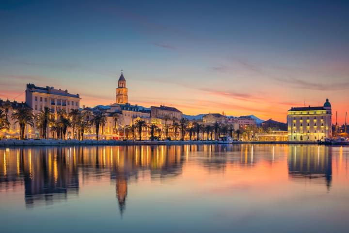 Ausblick auf Split