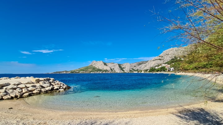 Strand in Omiš