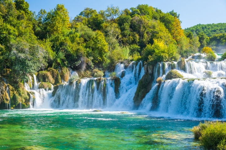 Wasserfälle im Nationalpark Krka