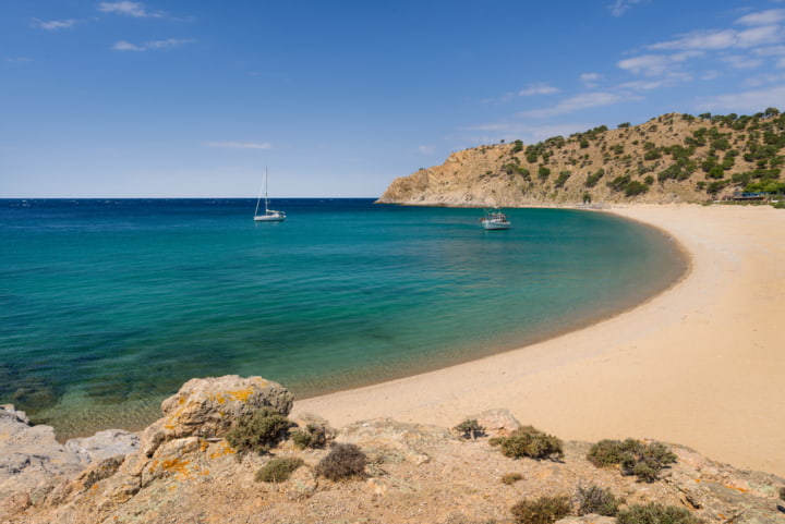 Strand von Pachia Ammos