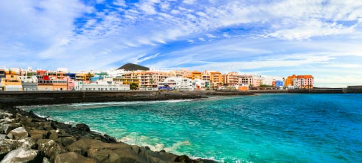 Bucht auf Teneriffa