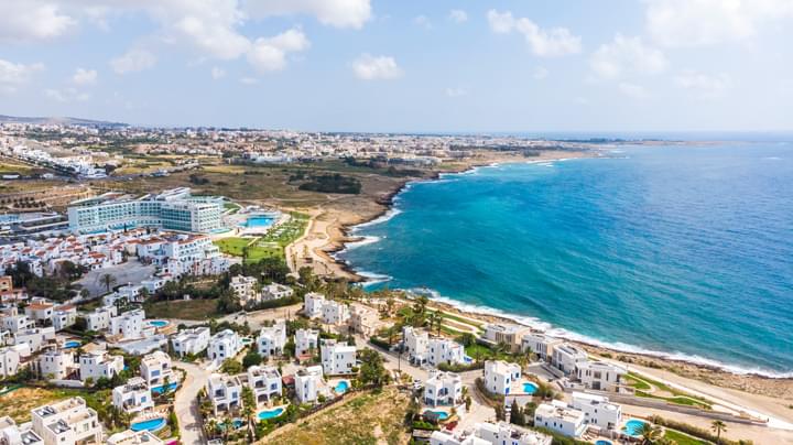 Blick auf Paphos