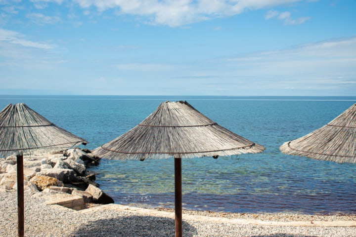 Strand in Umag