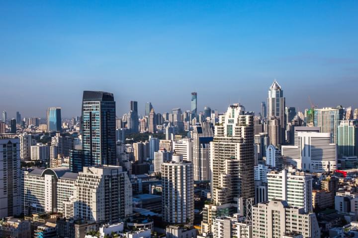 Blick über Johannesburg