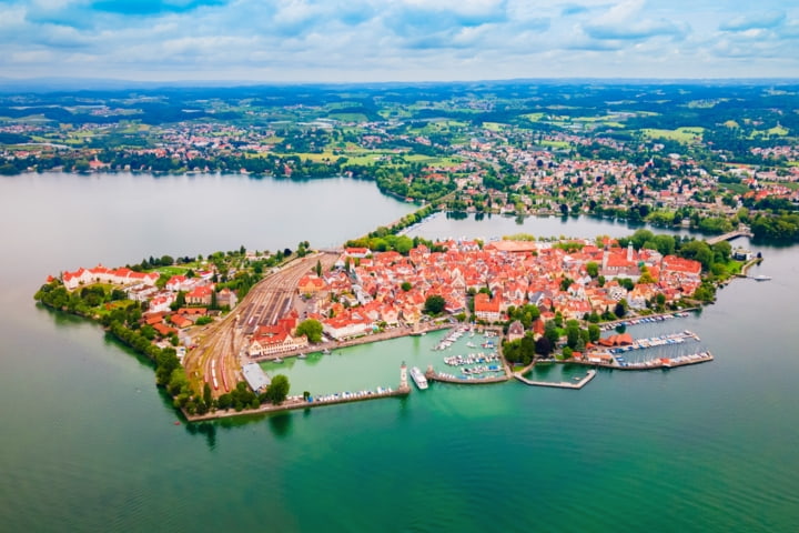 Blick auf Lindau