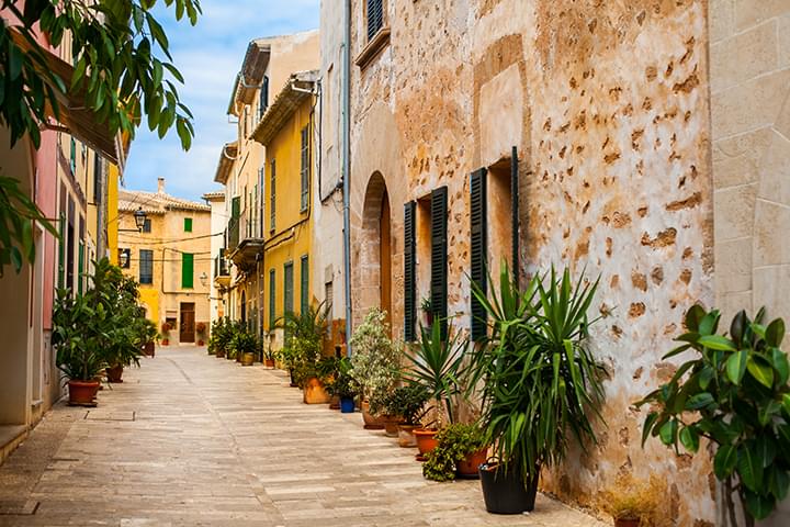 Altstadt in Alcudia