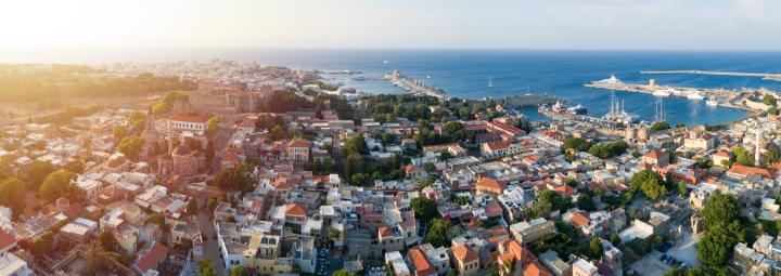 Panorama von Rhodos