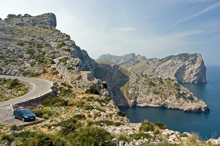 Bergstraße auf Mallorca