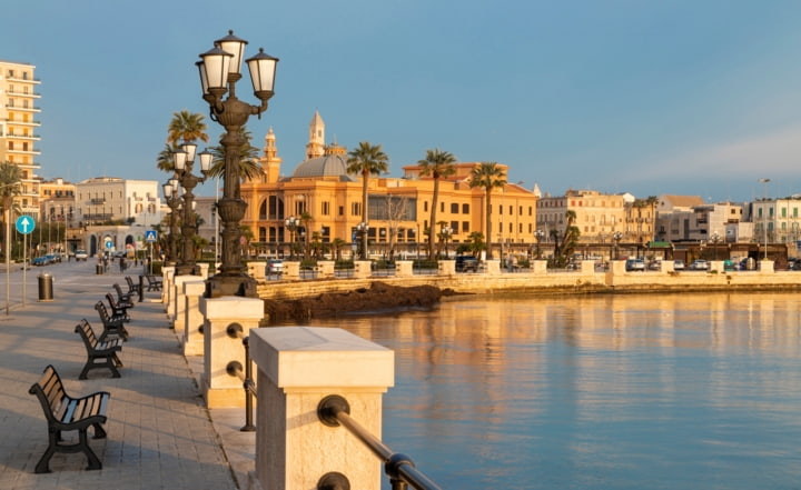 Uferpromenade in Bari