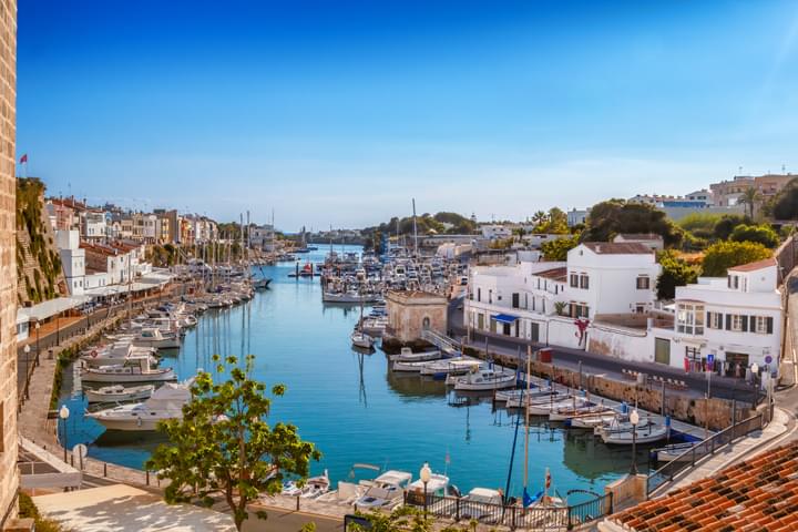 Hafen in Ciutadella