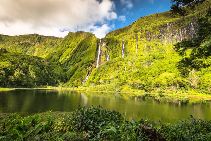 Wasserfall Flores