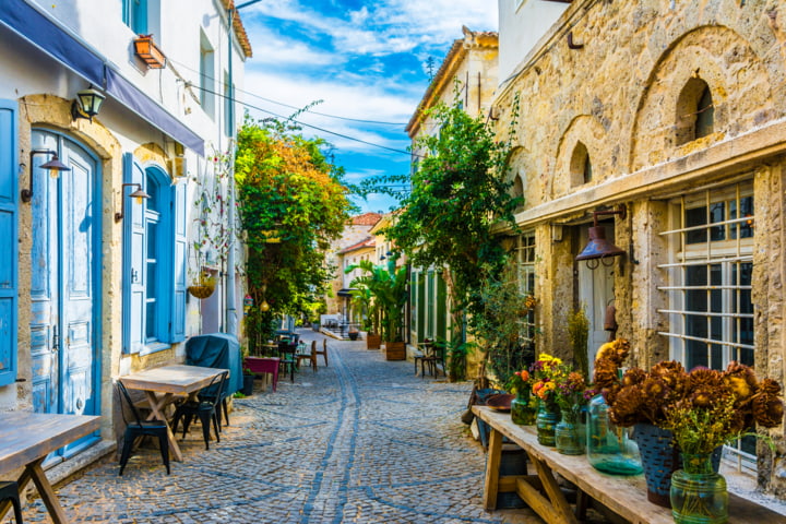 Gasse in Alacati