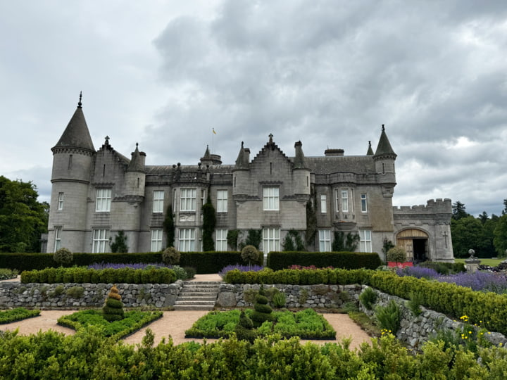 Das Balmoral Castle von King Charles