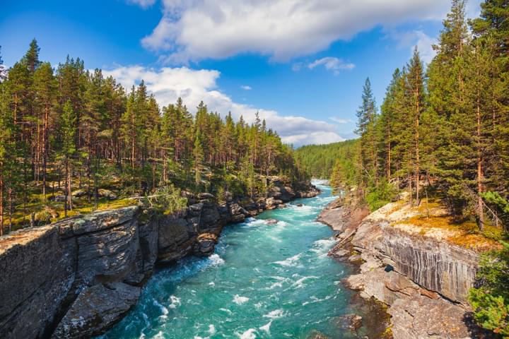 Fluss in Ostlandet