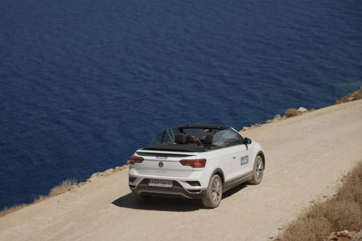 Cabrio fahren auf Kreta