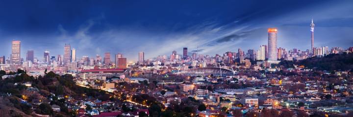 Skyline in Johannesburg