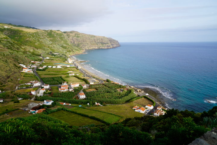 Blick auf Vila do Porto