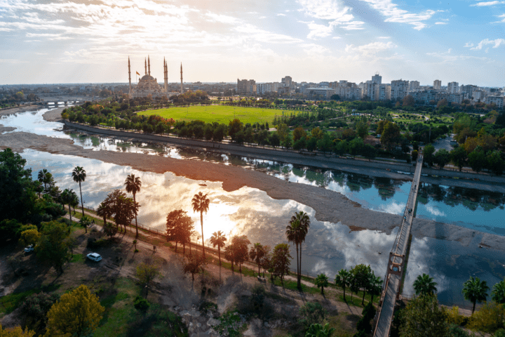 Ausblick auf Adana