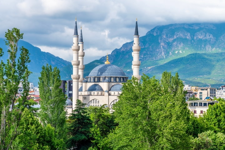 Moschee in Tirana