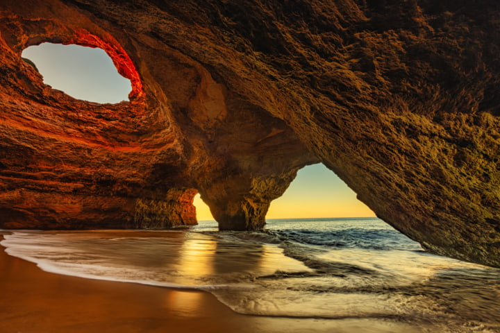 Benagil Höhle an der Algarve