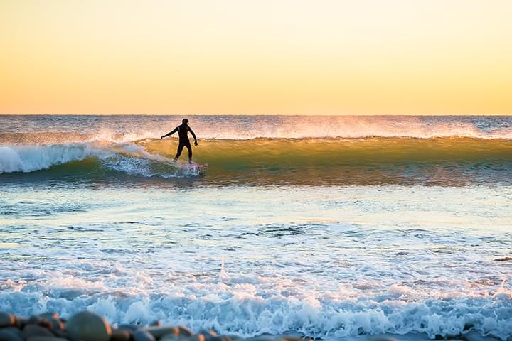 Surfer in Portugal