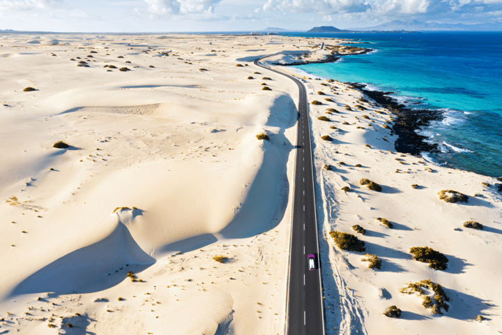 Corralejo, Blick auf die Küste