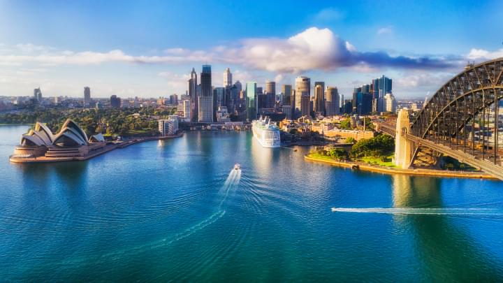 Ausblick auf Sydney