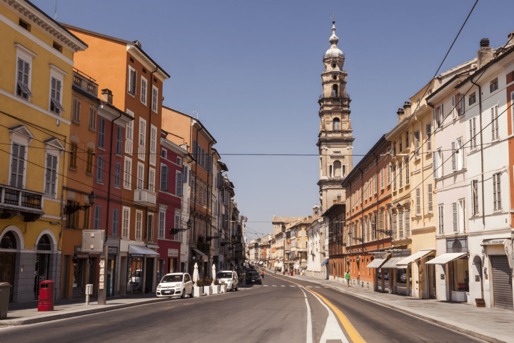 Straße in Parma