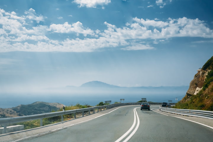 Straße in Andalusien