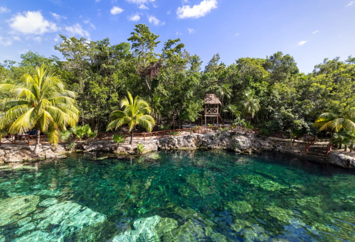 Cenote in Mexico