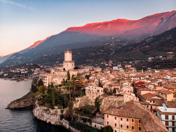 Burganlage in Malcesine