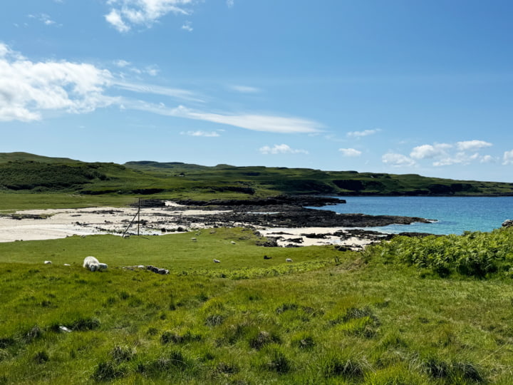 Strand auf der Insel Mull