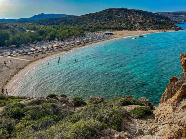 Strand in Sitia