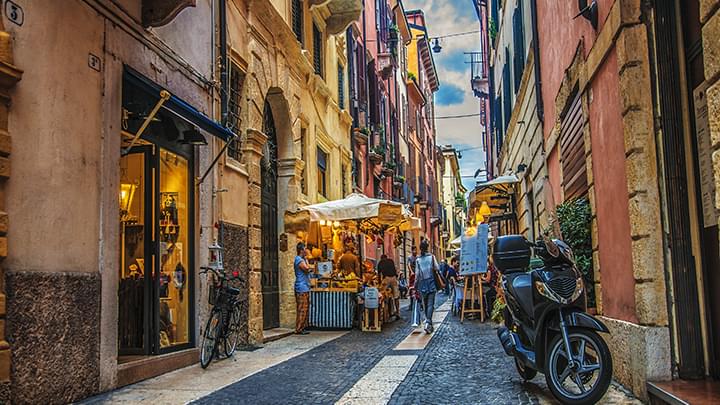 Gasse in Verona