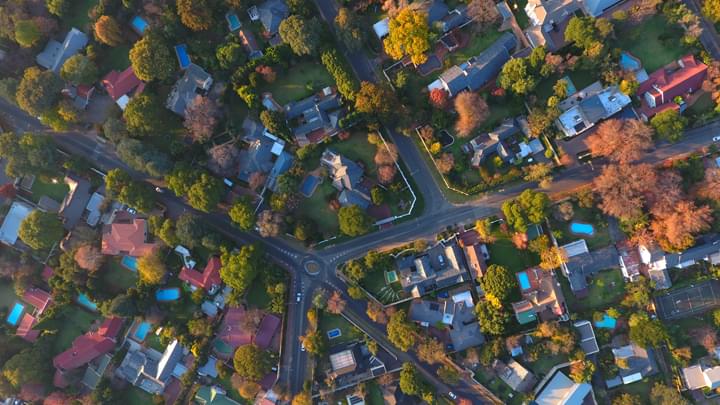 Straßen in Johannesburg
