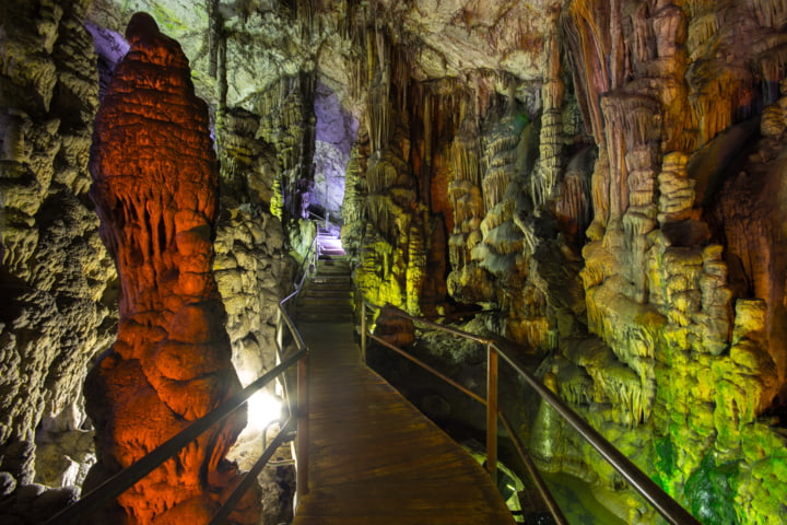 Tropfsteine der Diktäischen Höhle 