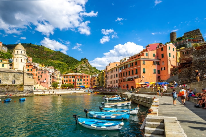 Hafen von Vernazza