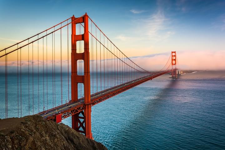 Golden Gate Bridge in San Francisco