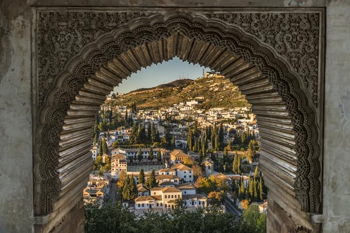 Blick auf Granada