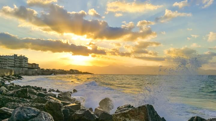 Sonnenuntergang Heraklion