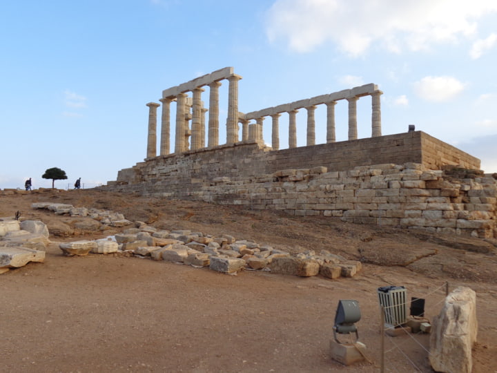 Tempelruine des Poseidon