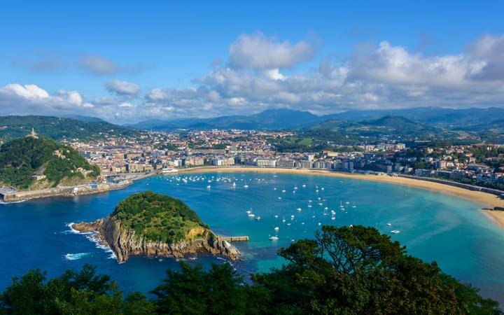 San Sebastian. Baskenland