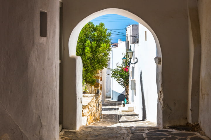 Alte Gasse auf Paros