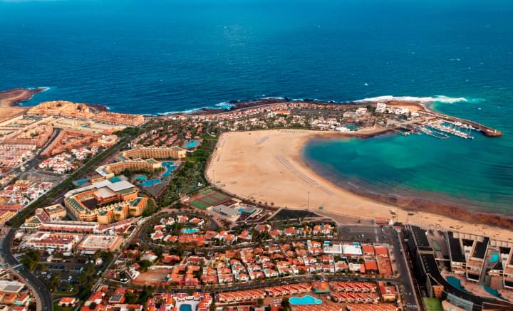 Caleta de Fuste von oben