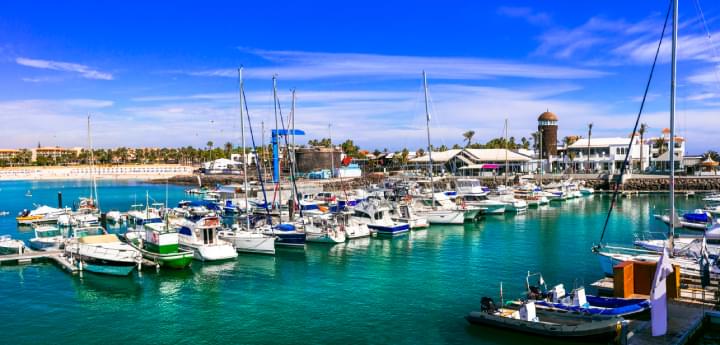 Yachthafen in Caleta de Fuste