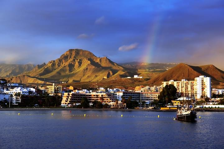 Regenbogen über Los Cristianos