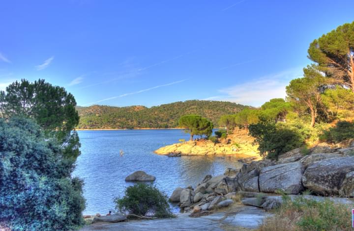 Stausee bei Madrid